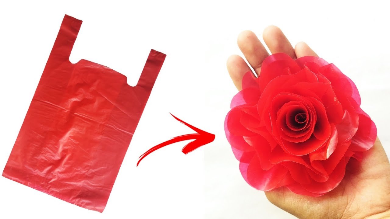 Diy Tutorial Mawar dari Plastik Kresek Tanpa Setrika