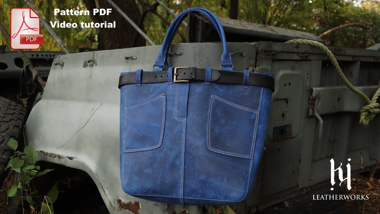 Leather Tote Bag - Jeannie  - Tutorial