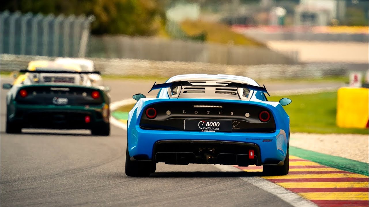First time at Spa: onboard POV lotus exige V6 😍