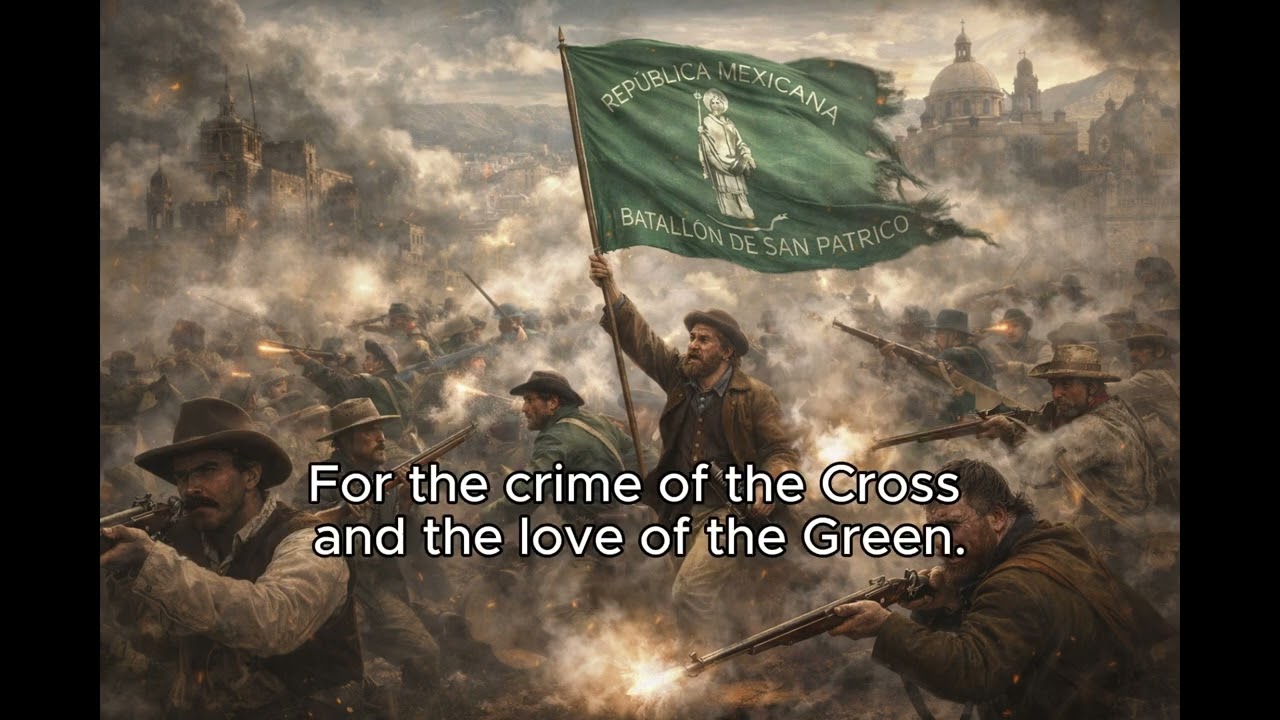Patrick O'Sullivan - Saint Patrick's Battalion #ireland #mexico #irishmusic #irishpub