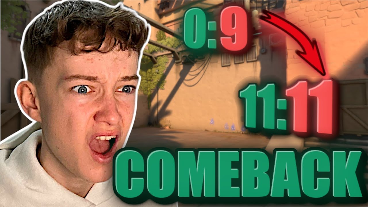 Wir DREHEN die komplette RUNDE😱 in VALORANT! Comeback auf Bind