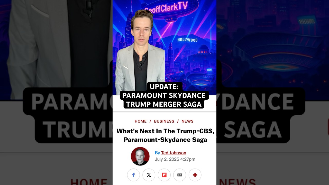 Update: the latest Paramount + Skydance merger drama #cbs #colbert #trump #paramount #news