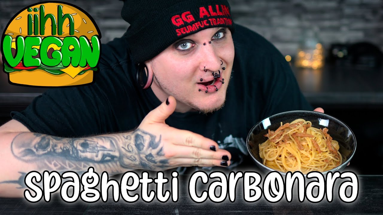 Spaghetti Carbonara 🍝 | iihhVegan