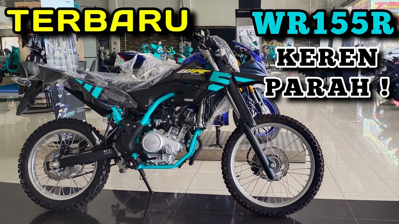 WR155R 2023 🔥 | NEW YAMAHA WR155R BLACK CYAN | CRF150L WAJIB WASPADA..!!