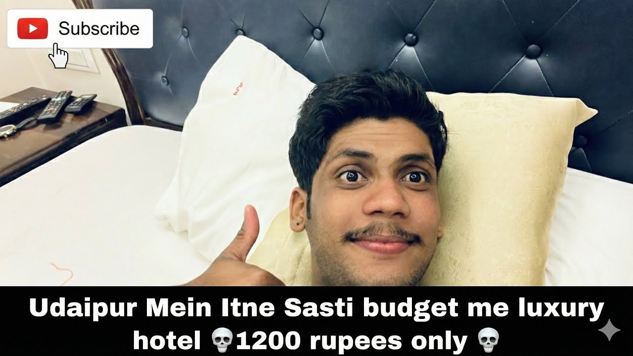 Udaipur Mein Itna Sasta Luxury Hotel? 😱 Sirf ₹1200 Mein! | Best Budget Hotel #vlog #youtubeindia 
