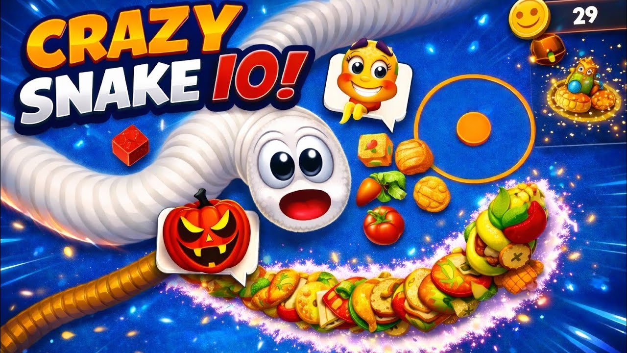 WORMS ZONE.IO | CRAZY SNAKEIO | Gameplay Walkthrough |#androidgameplay#wormszone#wormszoneio