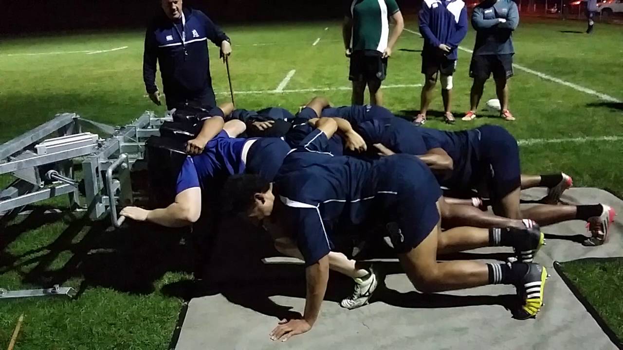 Silver Fern Sports pneumatic scrum machine demo video 1 ScrumDoctor
