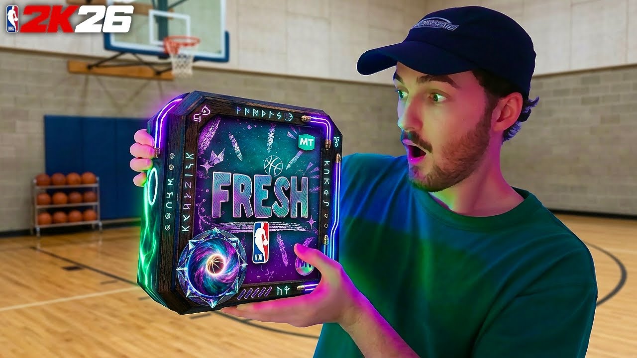 Трачу свои ФИНАЛЬНЫЕ ОБМЕННЫЕ ИГРОКИ в режиме MyTeam в NBA 2K26! 🔥