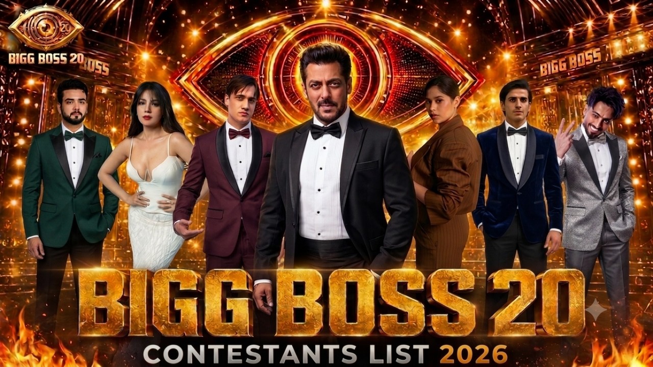 Знакомьтесь с участниками Bigg Boss 20 | Список участников Bigg Boss 20 раскрыт | Bigg Boss 20 Са...