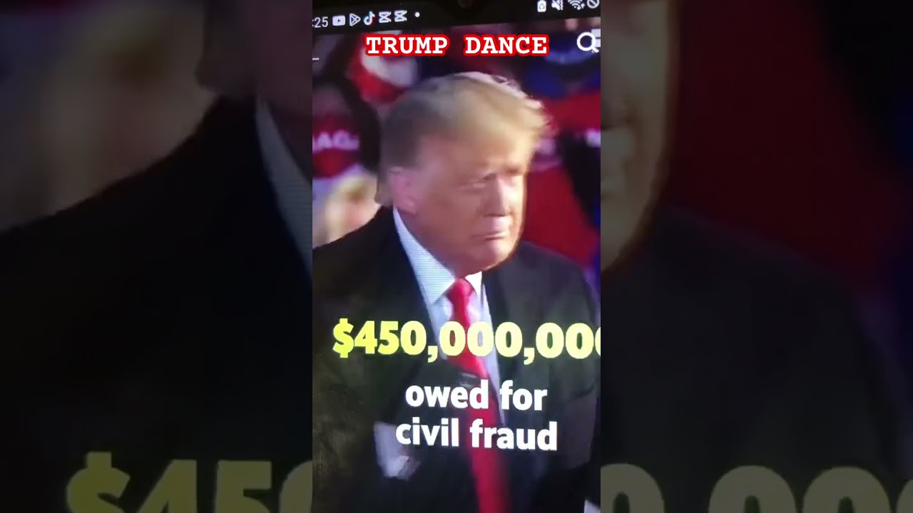 TRUMP'S UNFORGETTABLE DANCE MOVE!