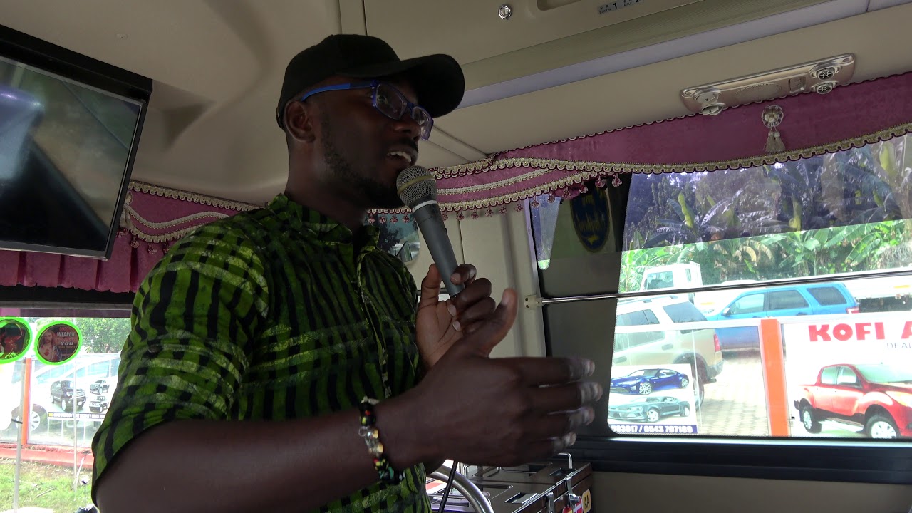 On the Way to Manhyia Palace Museum in Kumasi - Ghana Nov 2018 Tour