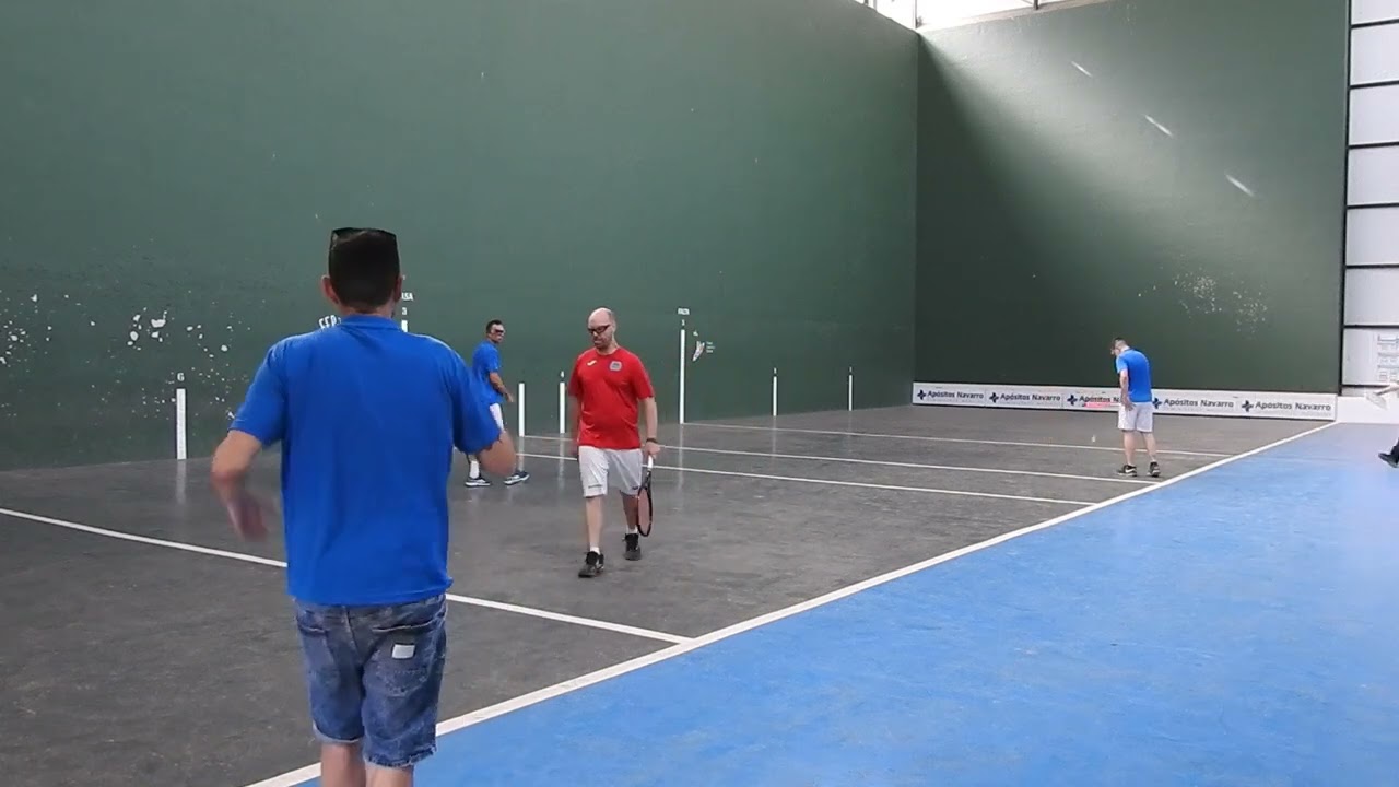 Frontenis Valencia (Final copa DH) Canals A- Cheste B (8-6-24) Xixo- Blanes 3er set (2ªparte)