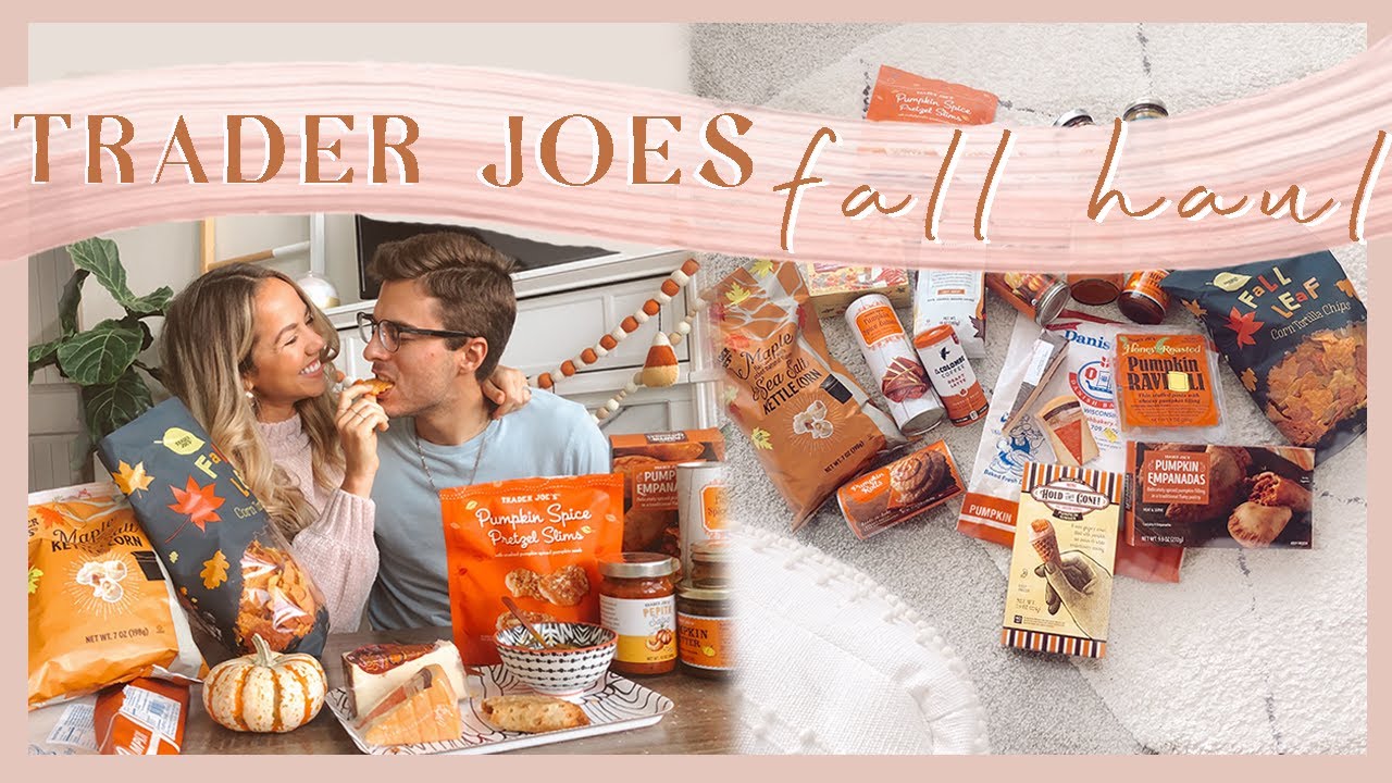 TRADER JOE'S FALL HAUL | taste test + everything pumpkin 2020! 🎃✨