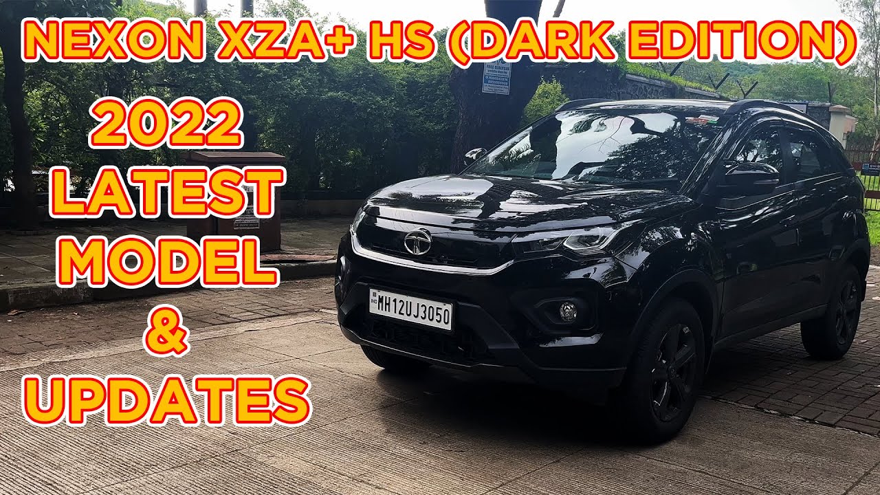 #nexon NEXON XZA+ HS (DARK EDITION) 2022 MODEL FACELIFT | FEATURES AND REVIEW | AUTOMATIC VARIANT