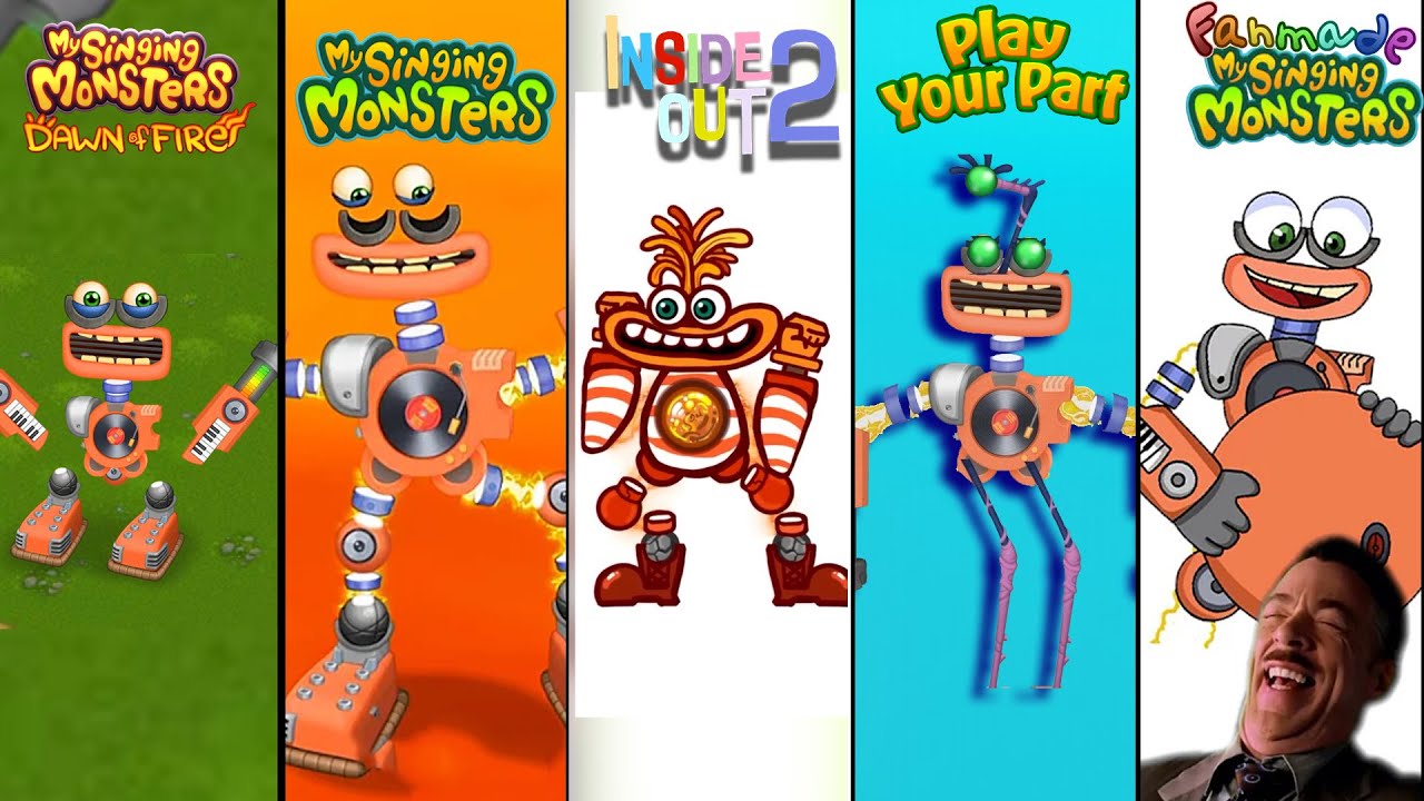 Dawn Of Fire Vs My Singing Monsters Vs Inside Out 2 Vs Fanmade Wubbox  Vs Play Your Part 2024