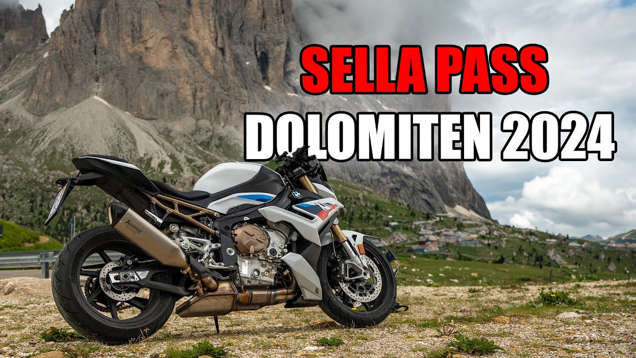 WIR FAHREN DEN SELLA PASS IN DEN DOLOMITEN! 😍 BMW S1000R 2024
