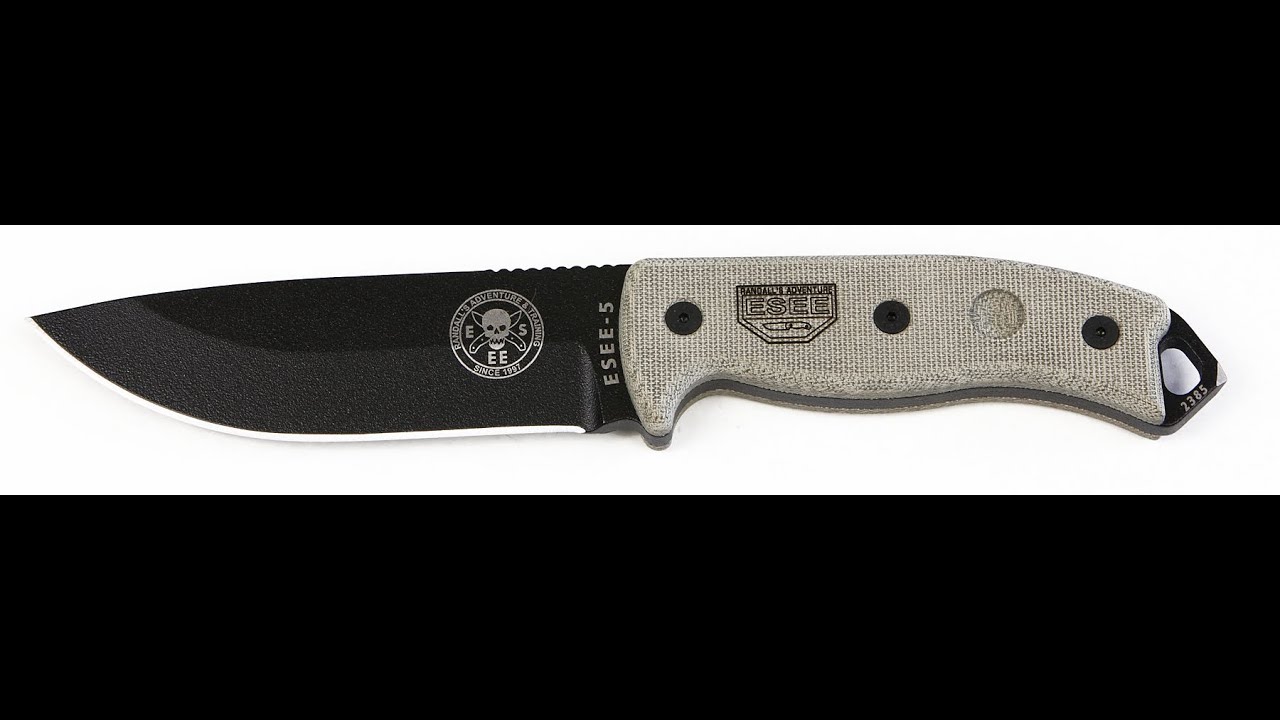 EDC Recenzuje! ESEE 5 - czyli kawał szyny kolejowej z rękojeścią ;)
