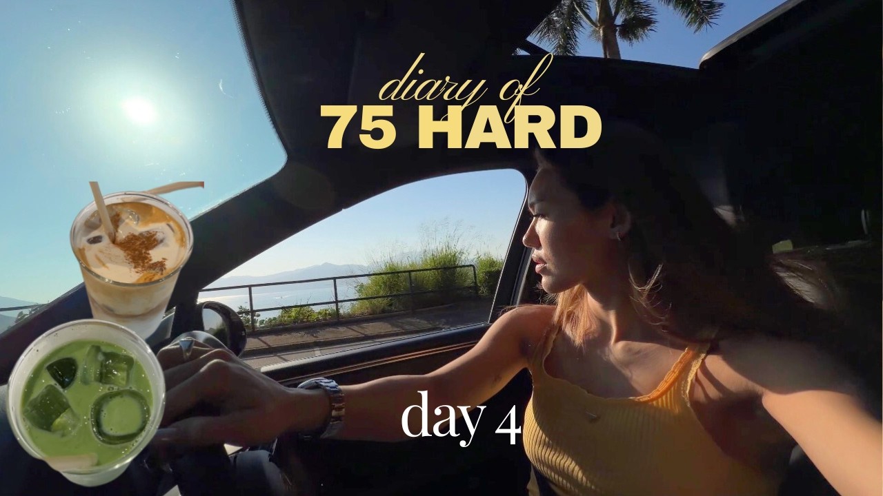 75 HARD DAY 4: 2.5 hour lunch date & car chats 🚗✨ (rabbit food era?)
