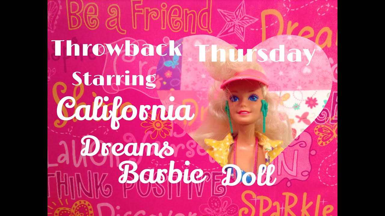 1987 California Dream Barbie Doll Review✨