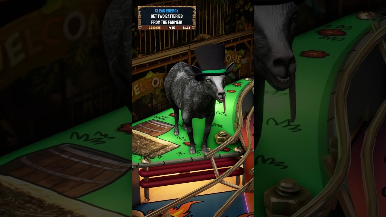 From start to finish! Goat Simulator Pinball is now available Pinball FX!