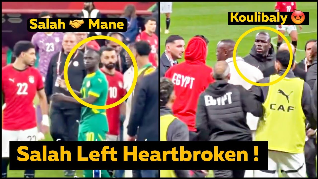 Salah reaction after Mane goal ends Egypt AFCON dream vs Senegal