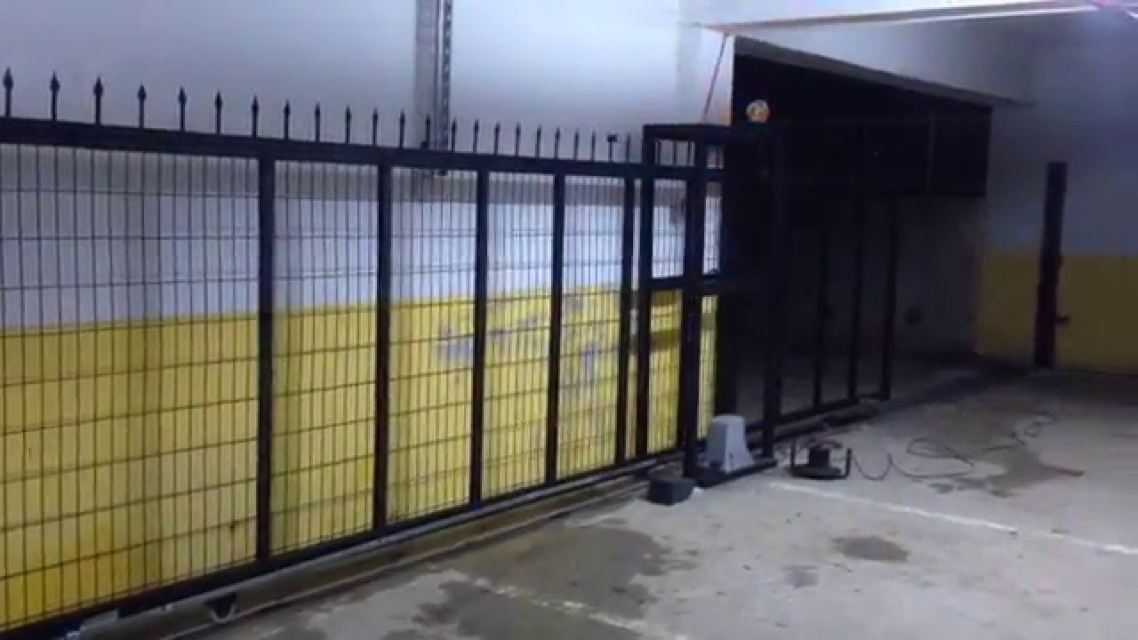 Yana Kayar Otopark Kapısı İmalat + Montaj + Nice Otomasyon - Ases Otomatik Kapı Sistemleri