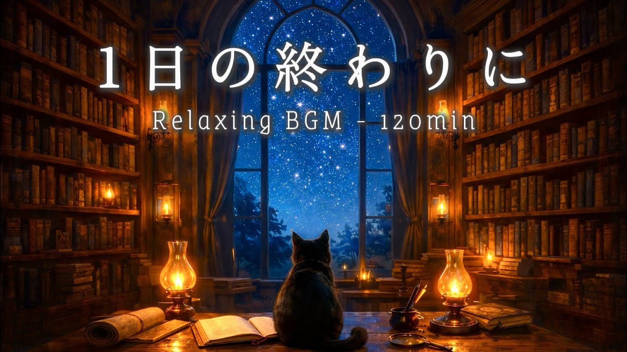 【リラックスBGM】1日の終わりに｜作業・読書・ひとり時間 calm piano lofi
