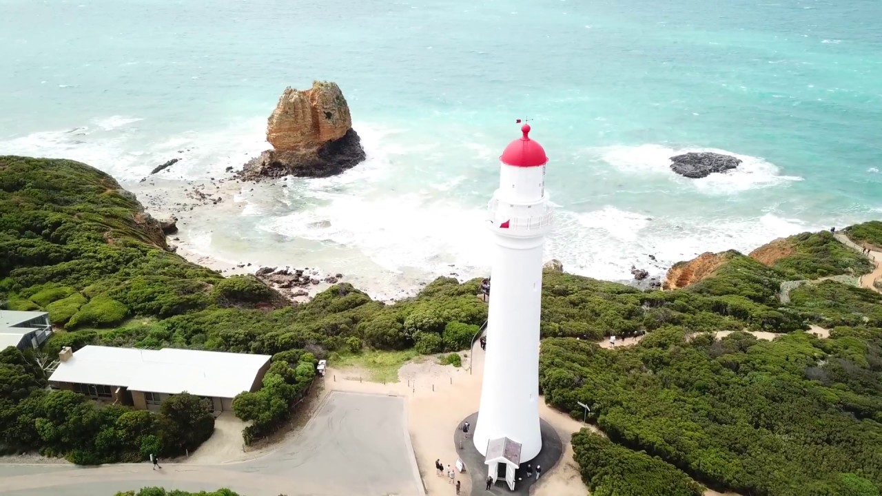 Split Point Lighthouse by Drone
