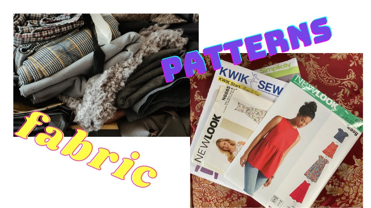 Mishmash increase that stash!  Pattern and Fabric Haul EP 83