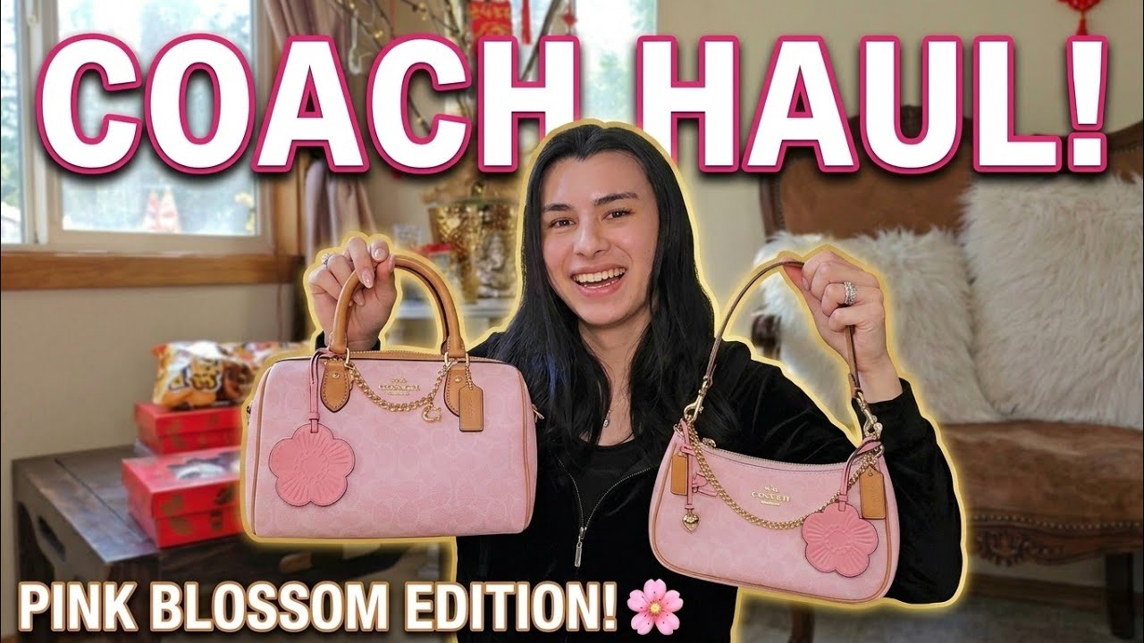 Coach Haul Powder Pink, Denim Collection, & Loved Signature  Collection 2026