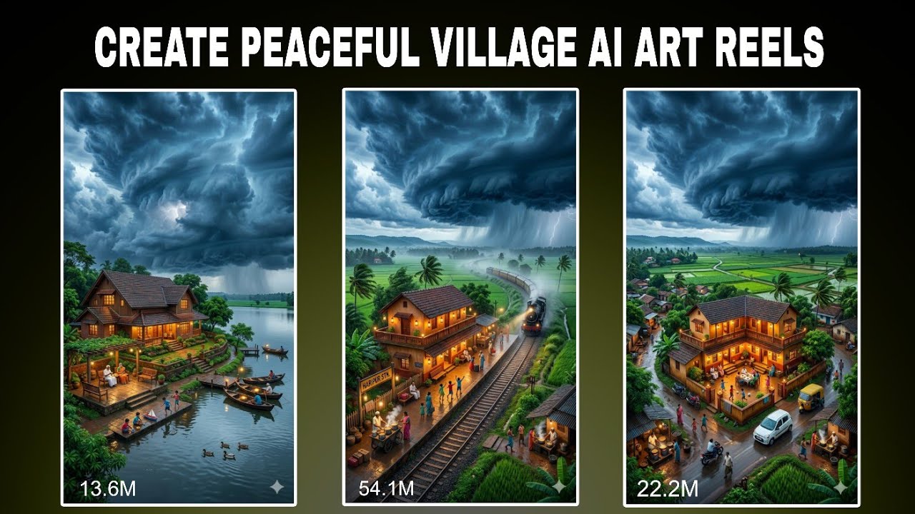 Create Peaceful Ai Art Reels Video FREE | Instagram Viral Ai Art Reels Video Kaise Banaye