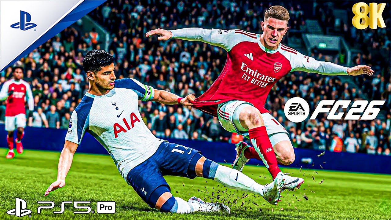 EA FC 26 - Tottenham vs Arsenal | PS5 PRO Authentic gameplay 4K 60FPS