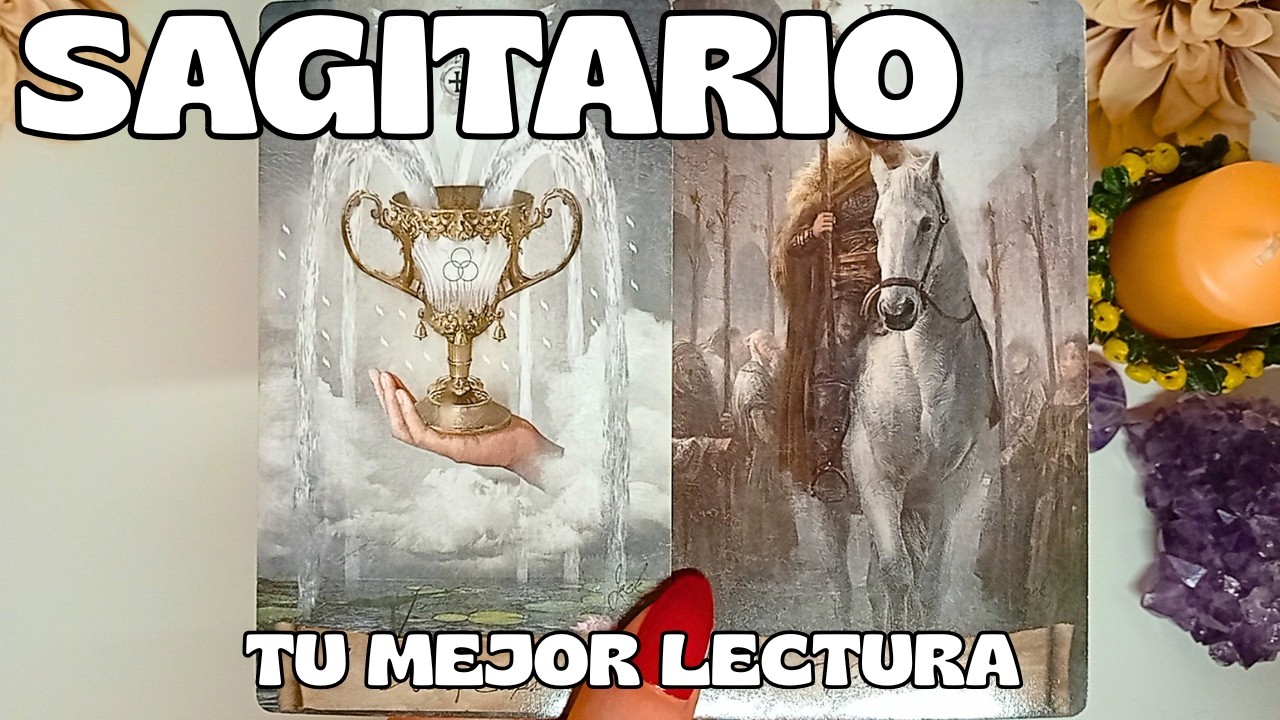Sagitario LA MEJOR LECTURA! Aléjate de esta persona para recibir tu gran golpe de suerte. Tarot Hoy