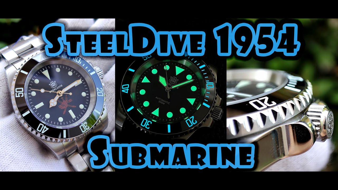 SteelDive 1954 Submarine | Quick Review | Colour Comparison