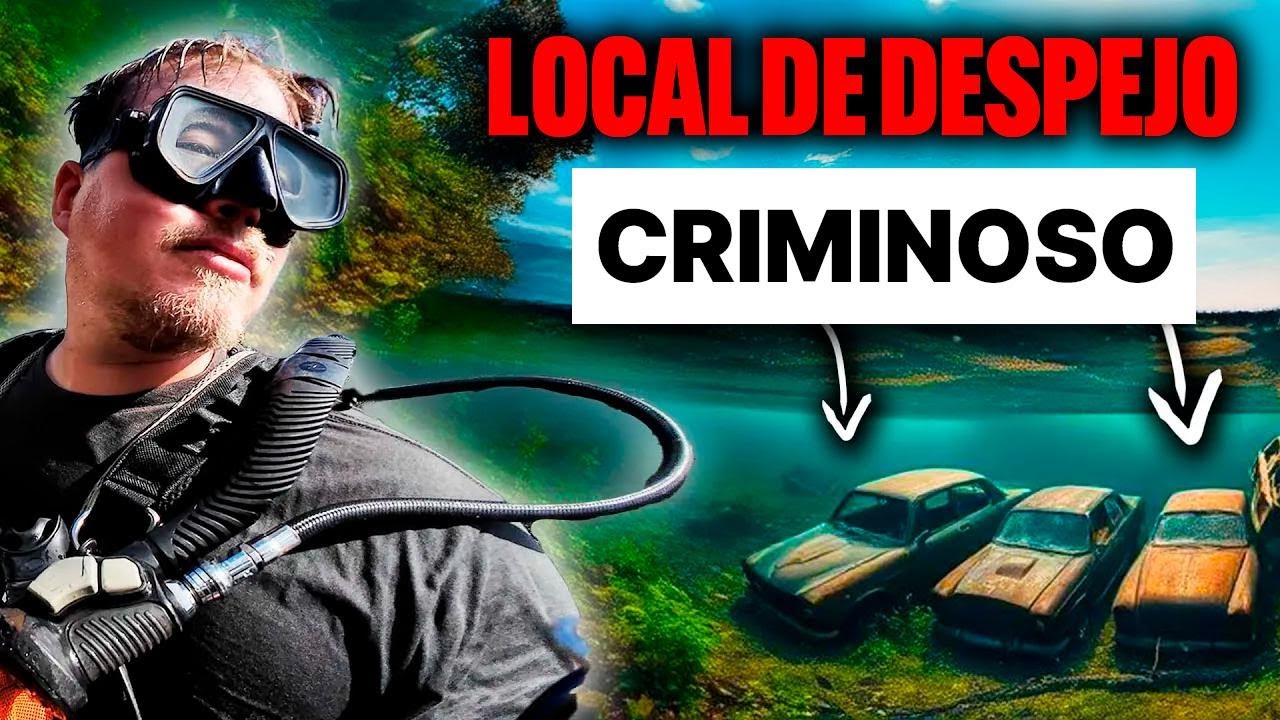 Investigando um enorme lixão subaquático ligado ao crime!