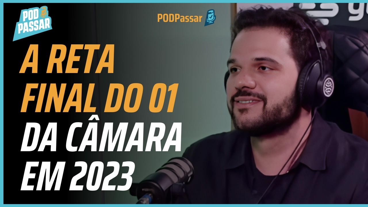 Primeiro colocado na C&acirc;mara em 2023 revela rotina de decoreba e revis&otilde;es na reta final