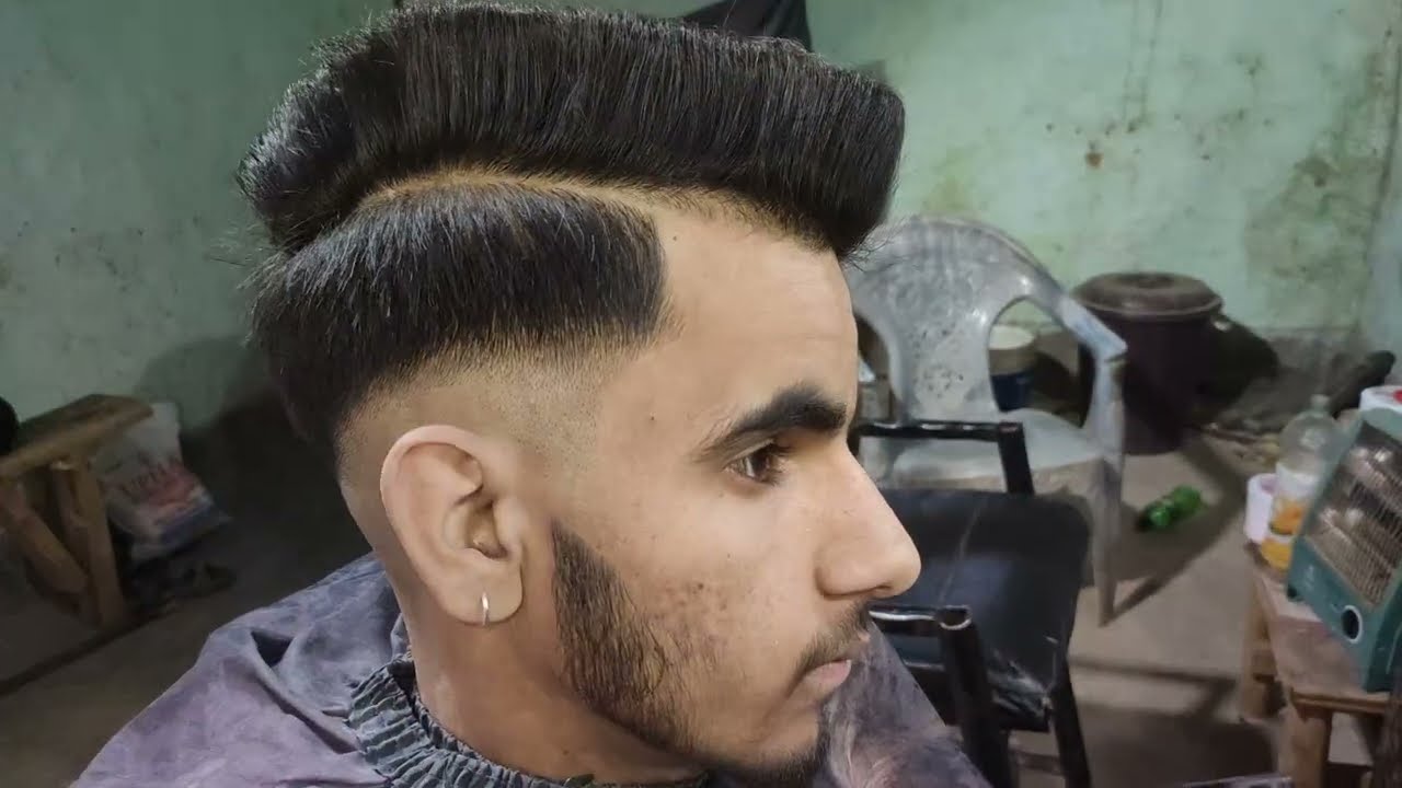 Skin fade  (ustra cutting) hair cutting 