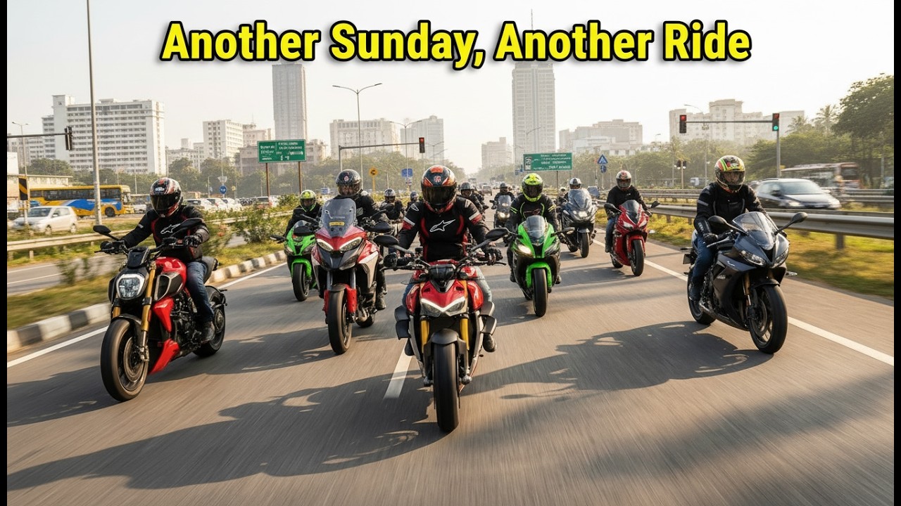 Sunday Morning Ride | Streetfighter, Daytona, BMW, CBR, Multistrada, Ninja, Triumph, ZX6R, Monster🏍️