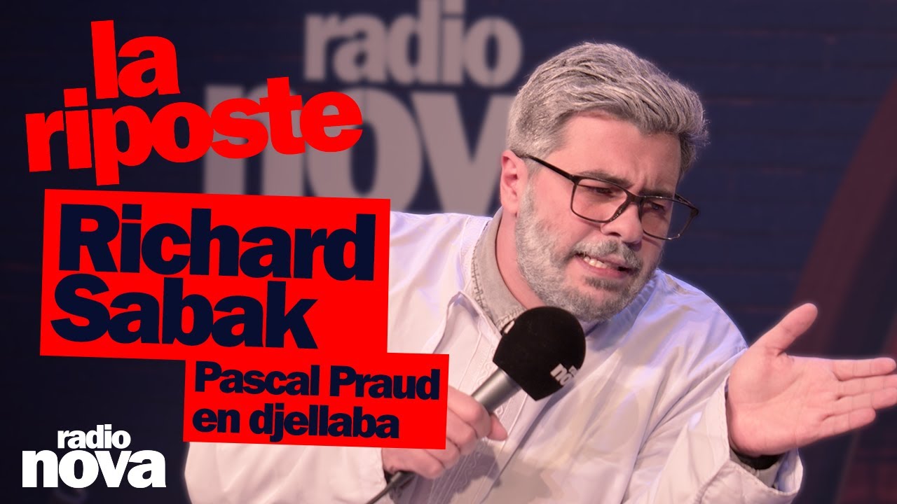 Pascal Praud en djellaba - La chronique de Richard Sabak dans 