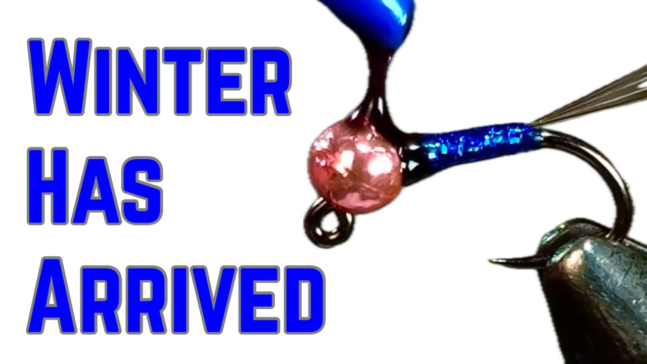 Winter Trout Won’t Ignore this Fly | The Holographic Blue Perdigon | Fly Tying Tutorial