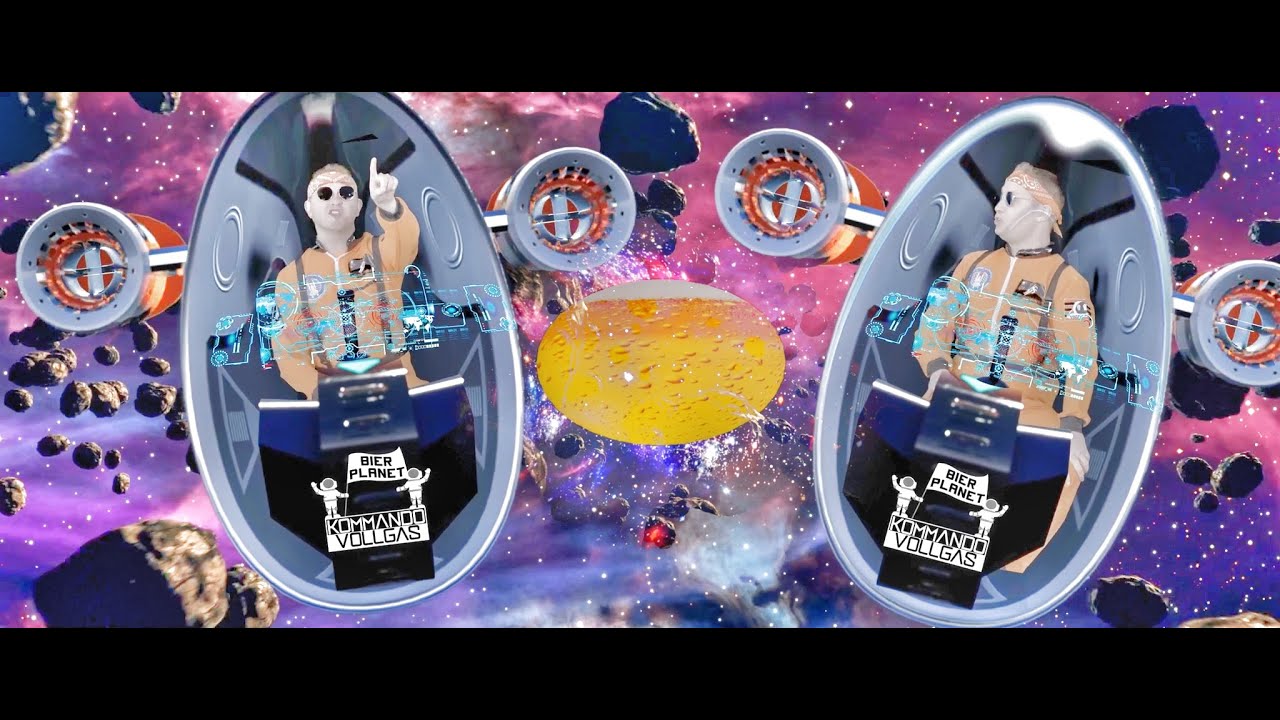 Bierplanet - Kommando Vollgas (offizielles Musikvideo)