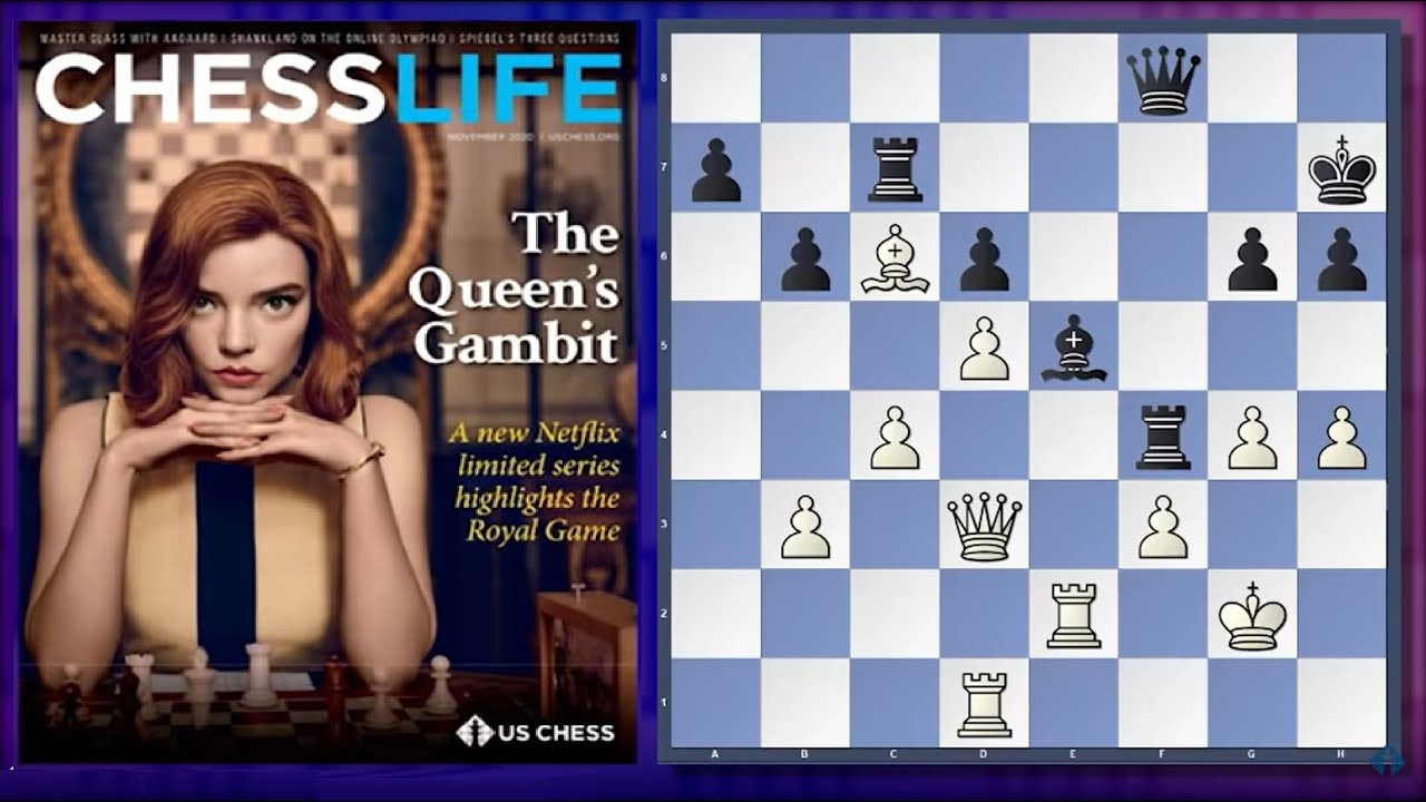 The Queen's Gambit - Interview with Bruce Pandolfini and Anya Taylor-Joy (Beth Harmon)
