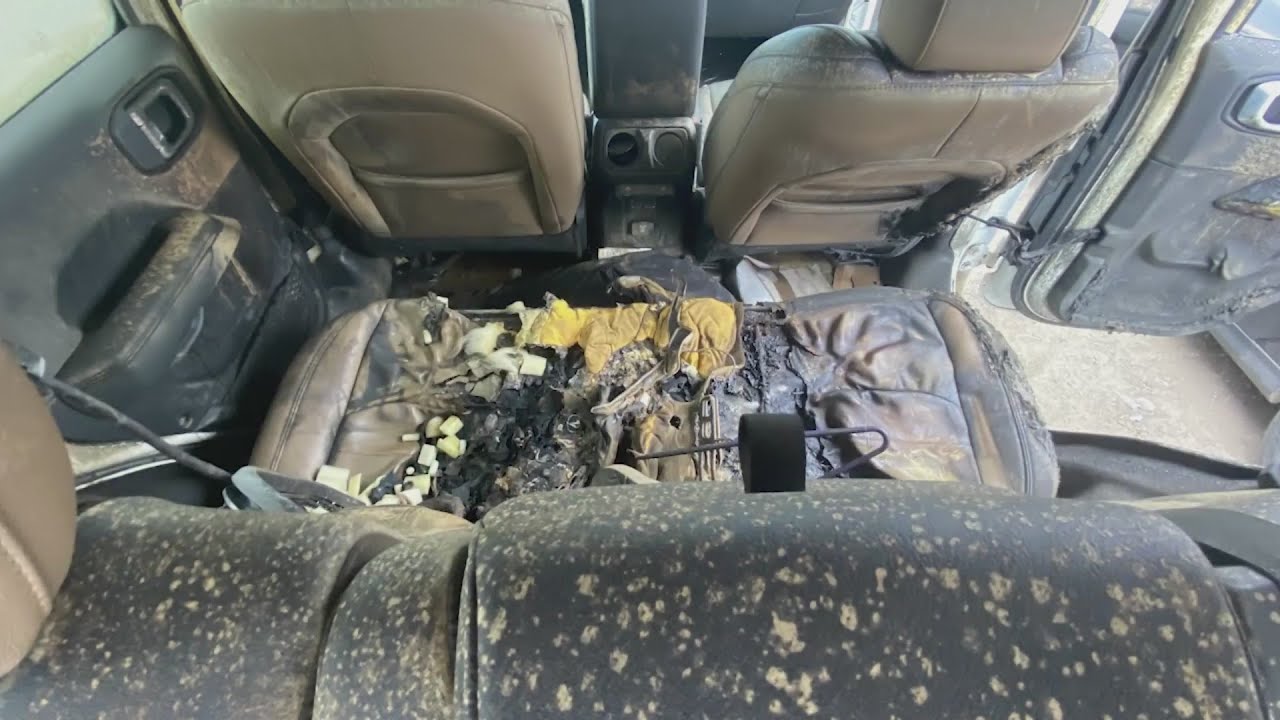 Electric Jeep explosion in Erie