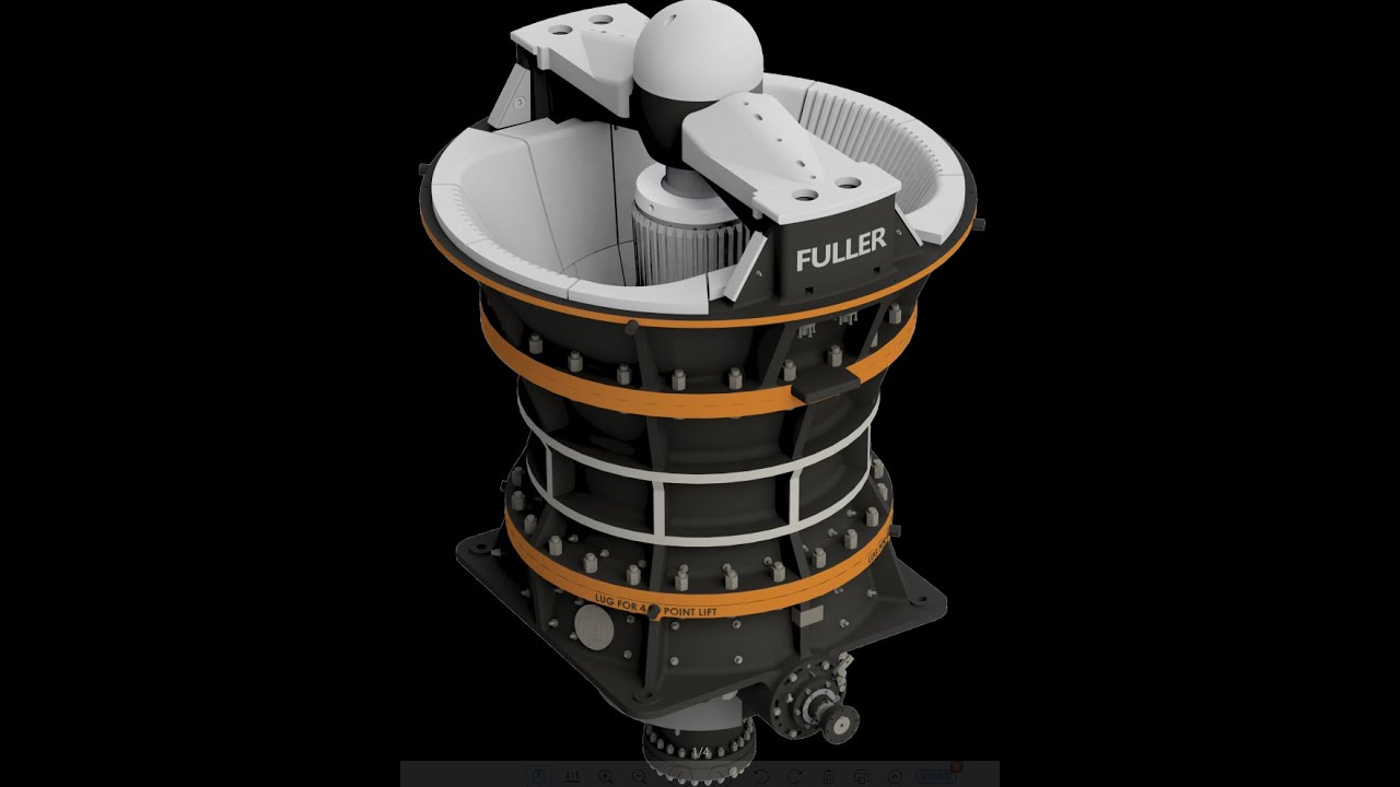 Fuller Gyratory Crusher of G6089HD From FLSmidth