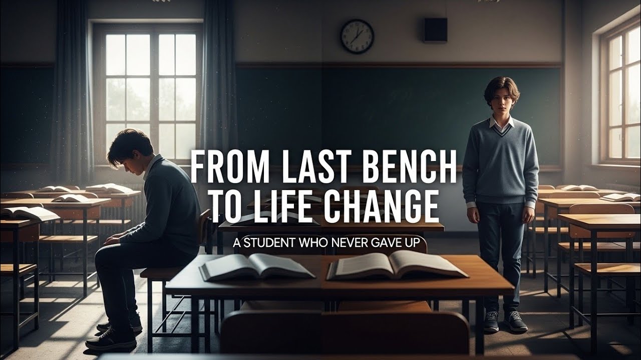 From Last Bench to Life Change | A Student Motivation Story That Will Change You