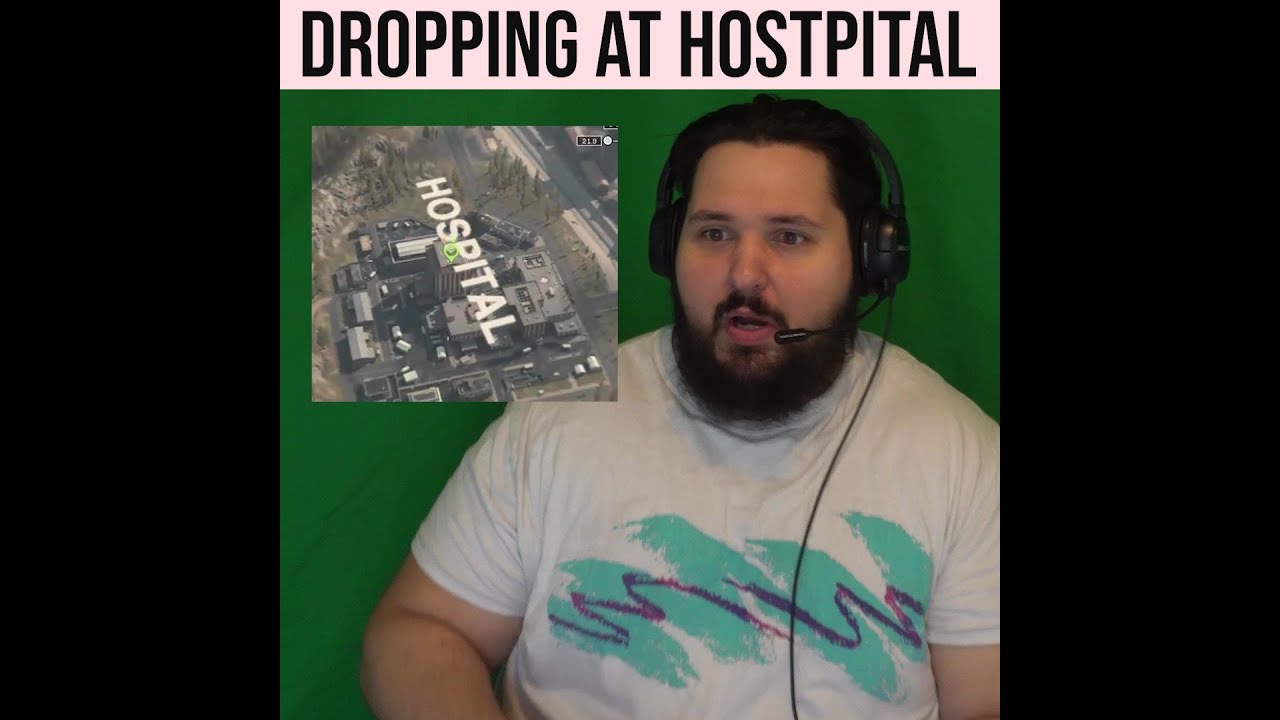 Dropping At Hospital Call of Duty Warzone