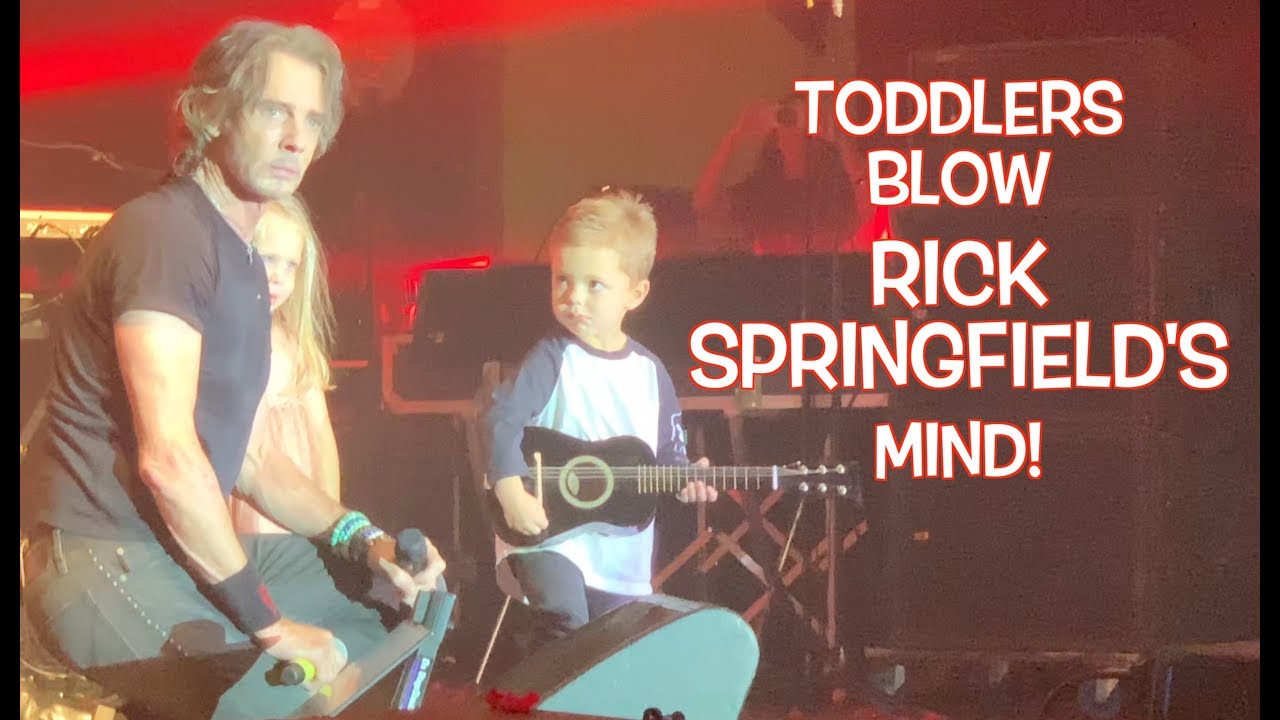 Toddlers Blow Rick Springfield's Mind!