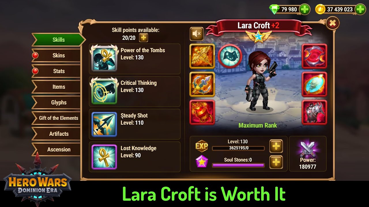 Is Lara Croft the Best Marksman? &mdash; Hero Wars: Dominion Era