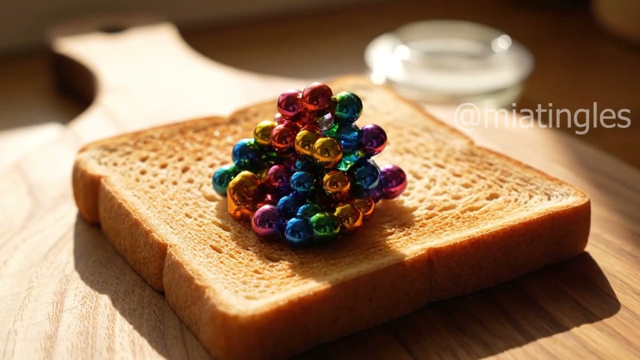 Ranking The Best AI ASMR Toast Spread | Mia Tingles