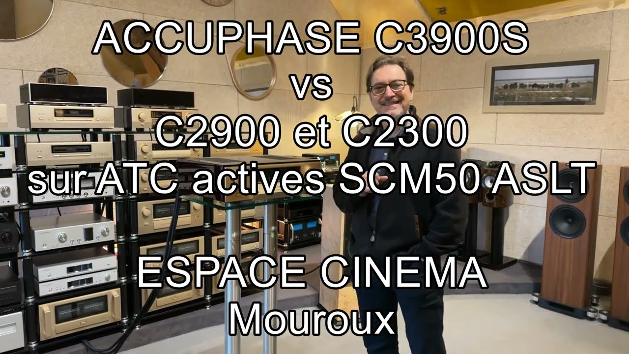 Préamplificateurs ACCUPHASE C3900S-C2900-C2300
